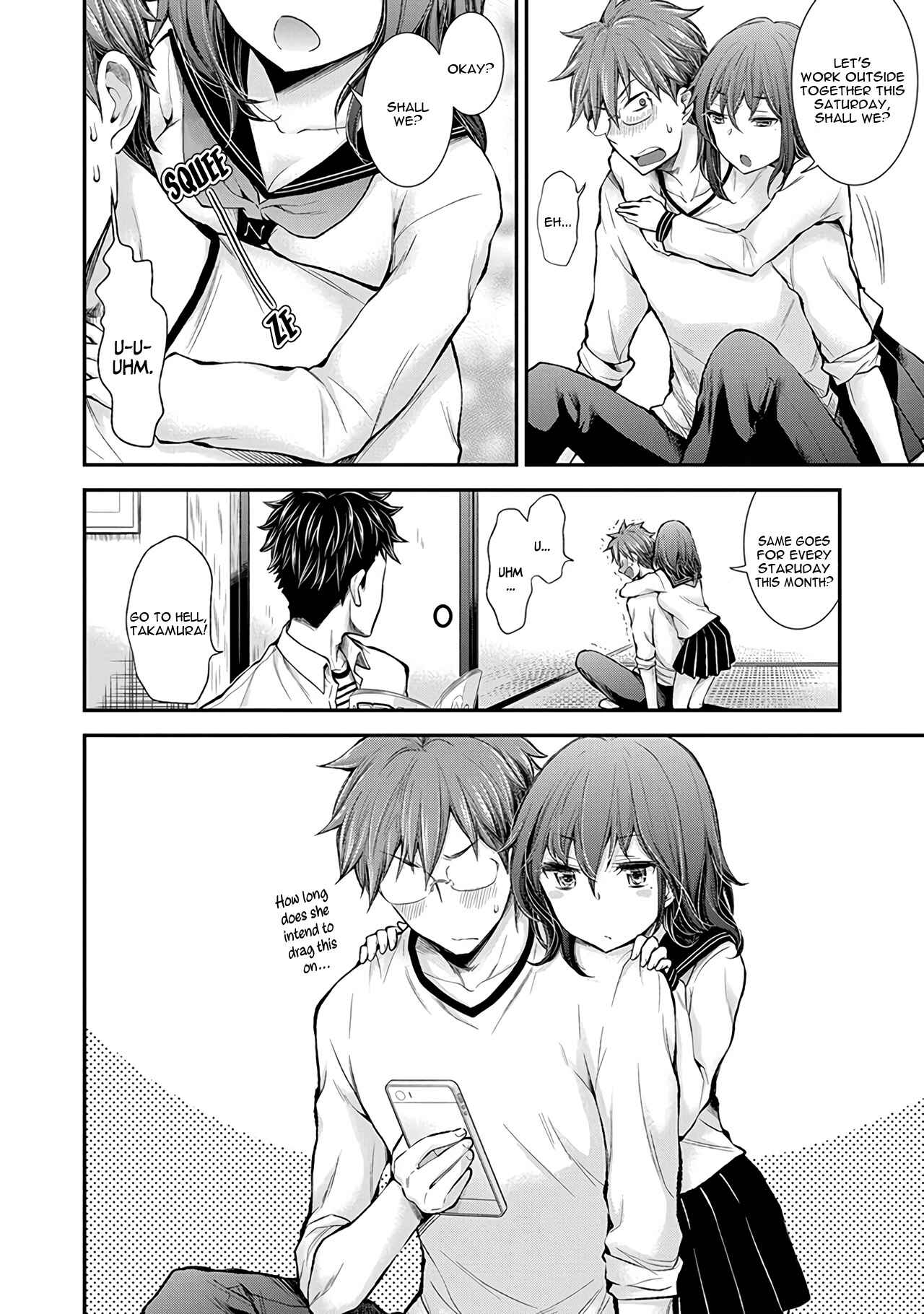 Henjo ~Hen na Joshi Kousei Amaguri Senko~ Chapter 46 page 12