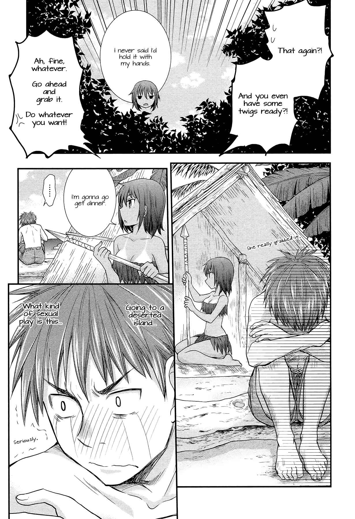 Henjo ~Hen na Joshi Kousei Amaguri Senko~ Chapter 5 page 8