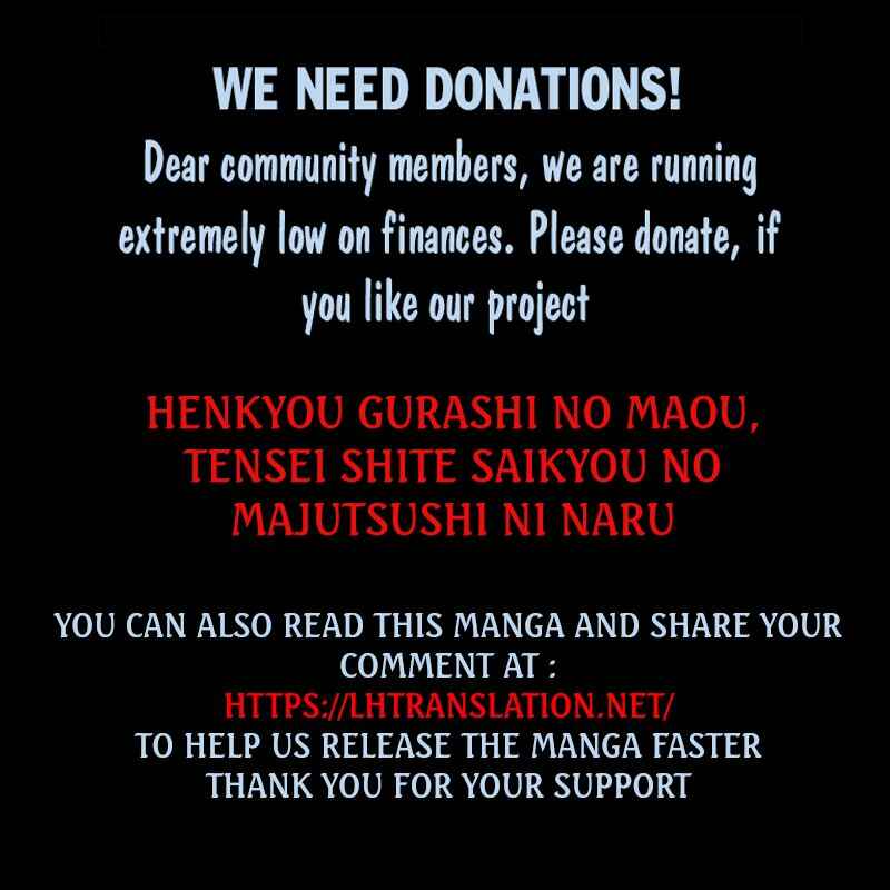 Henkyou Gurashi no Maou, Tensei shite Saikyou no Majutsushi ni naru Chapter 7 page 33