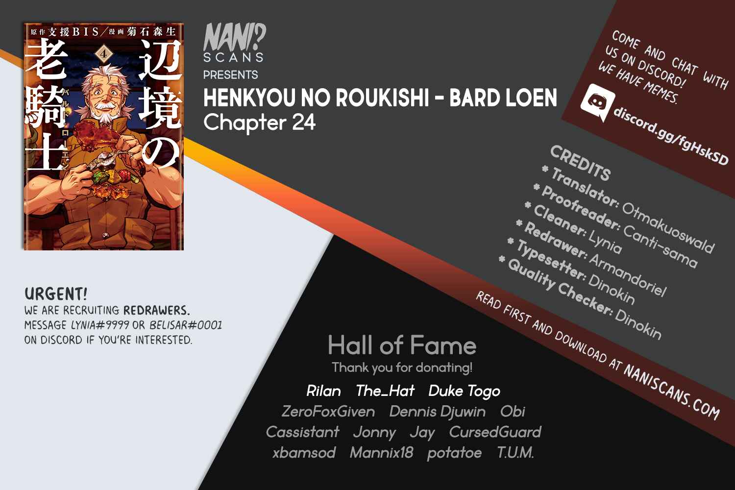 Henkyou no Roukishi: Bard Loen Chapter 24 page 0