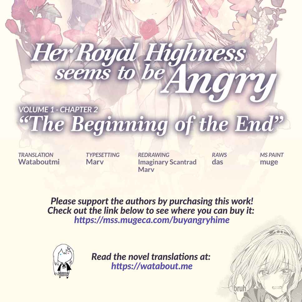 Her Royal Highness Seems to Be Angry Chapter 2 page 33