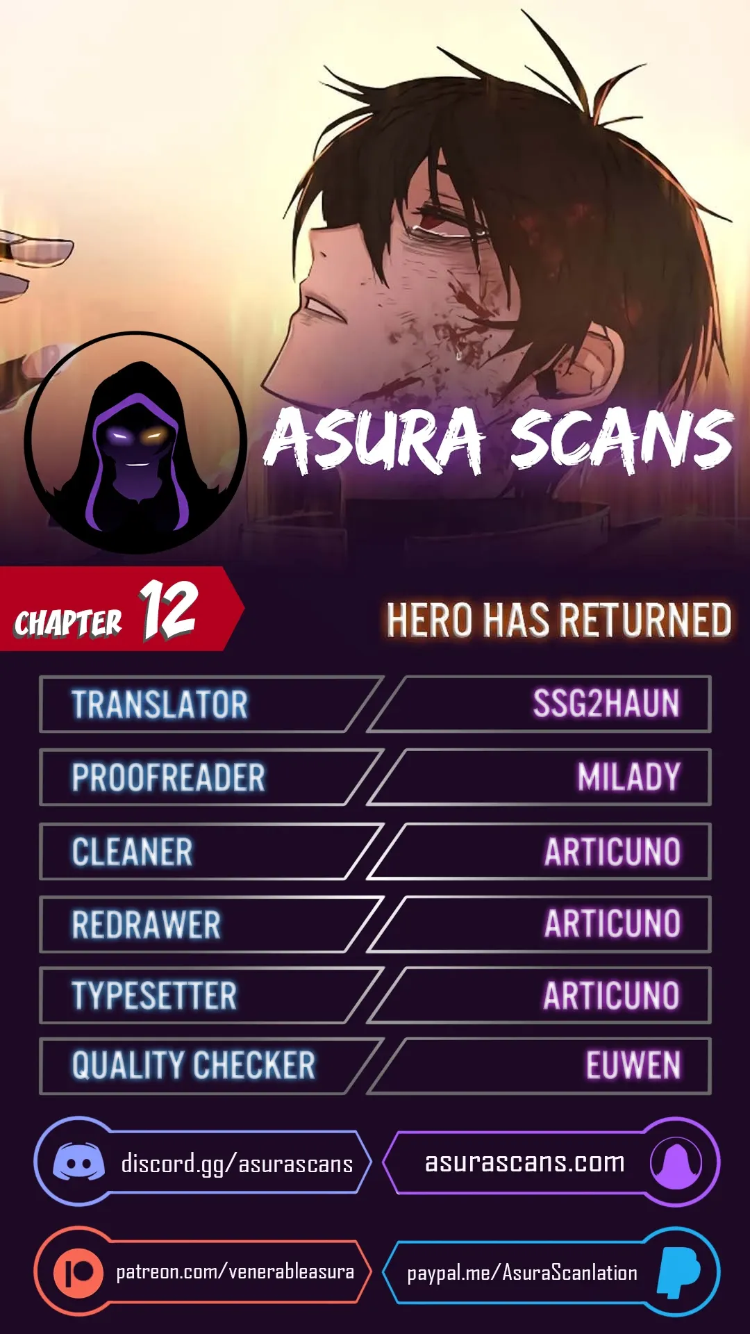 Hero Has Returned Chapter 12 page 0
