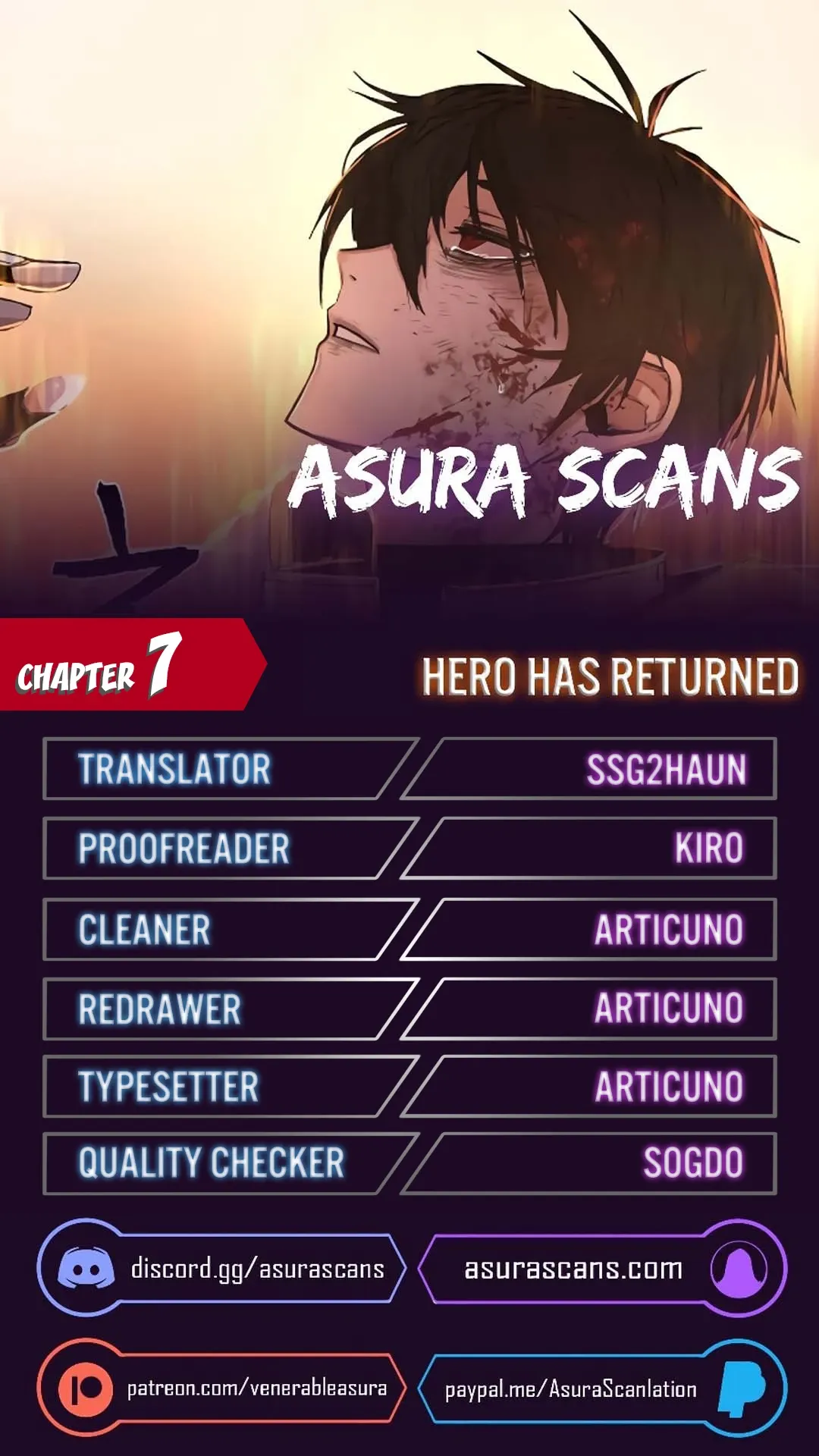 Hero Has Returned Chapter 7 page 0