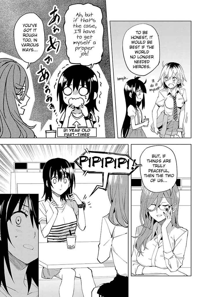 Hero-san to Moto Onna Kanbu-san Chapter 8 page 6