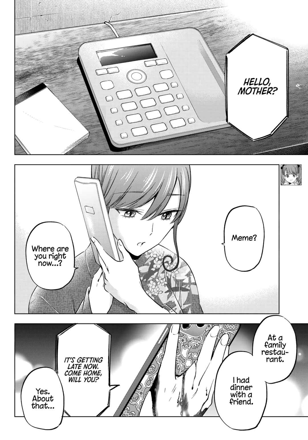 Hiiragi-san Chi no Kyuuketsu Jijou Chapter 13 page 1