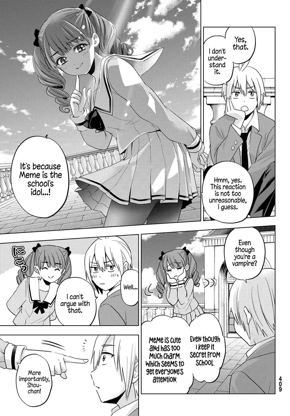 Hiiragi-san Chi no Kyuuketsu Jijou Chapter 8 page 16