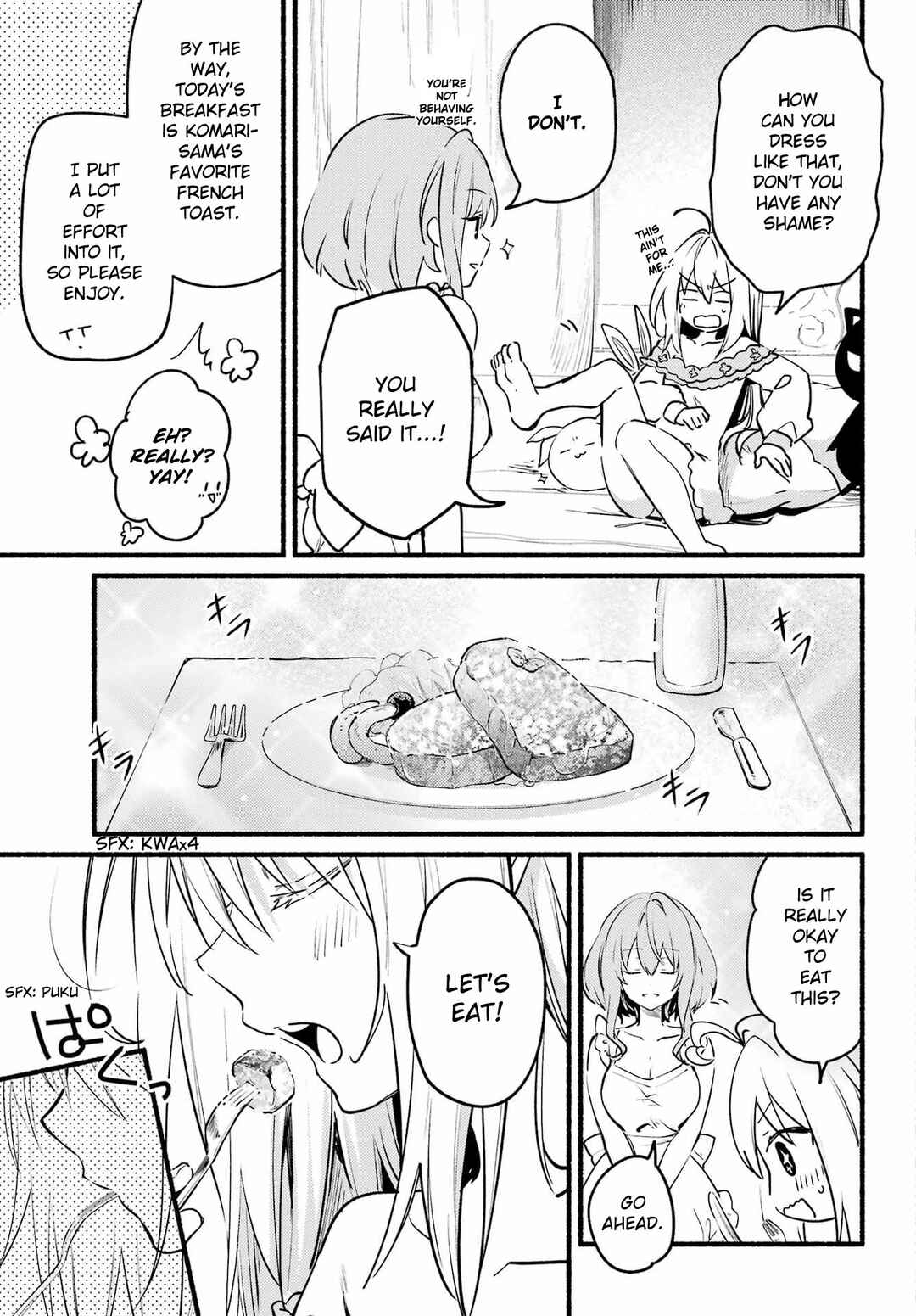 Hikikomari Kyuuketsuki no Monmon Chapter 4 page 12