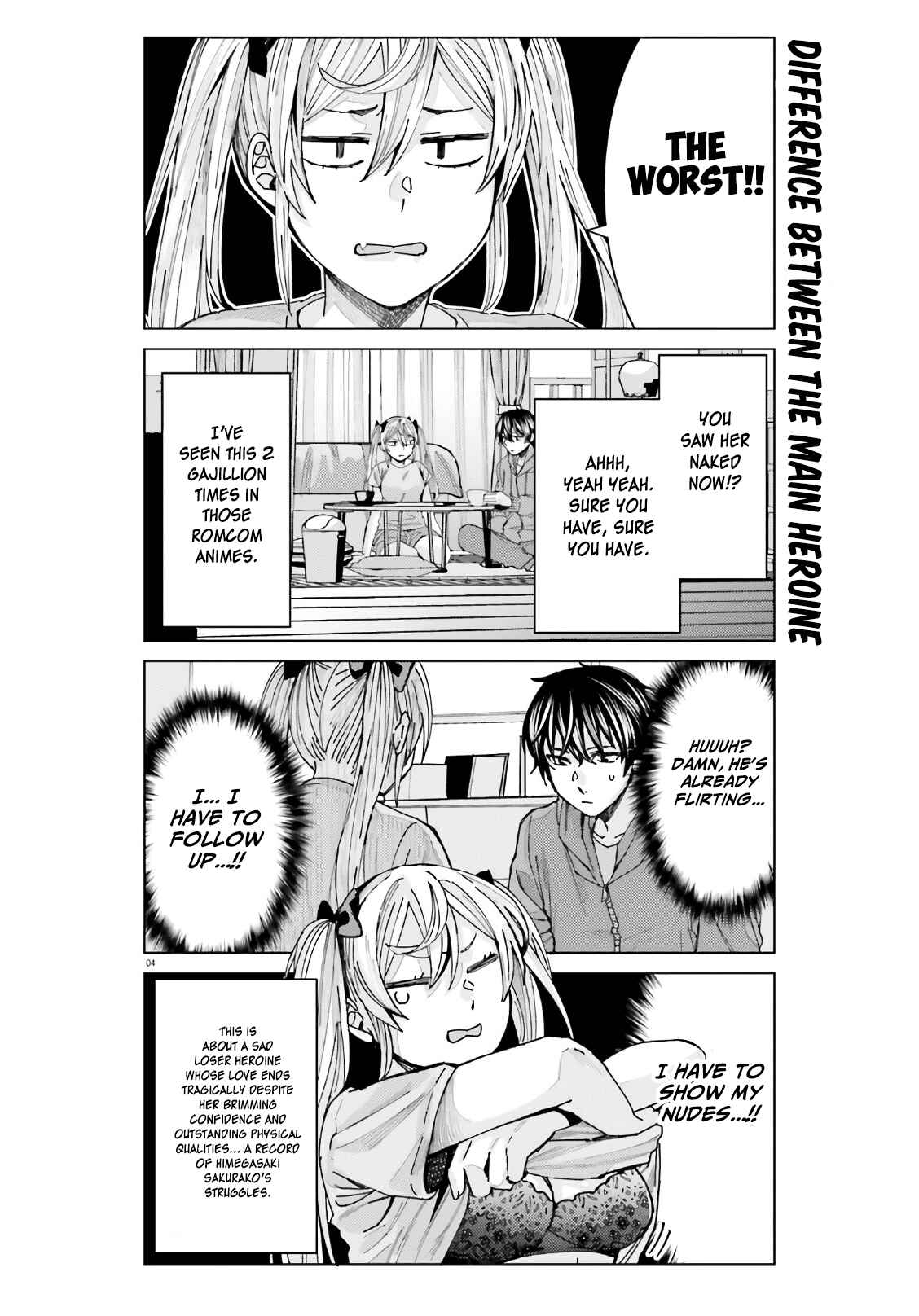 Himegasaki Sakurako Is a Hot Mess Chapter 3 page 4