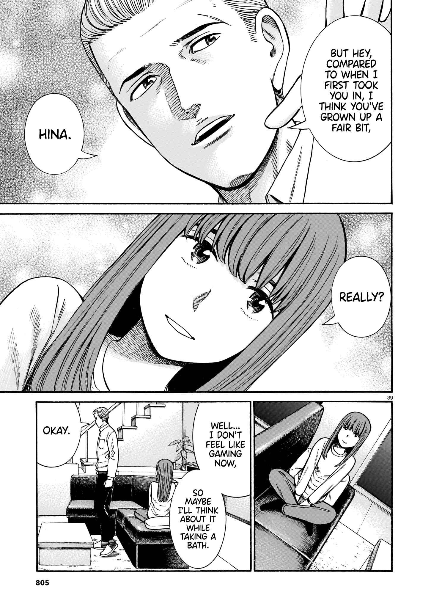 Hinamatsuri Chapter 100 page 38