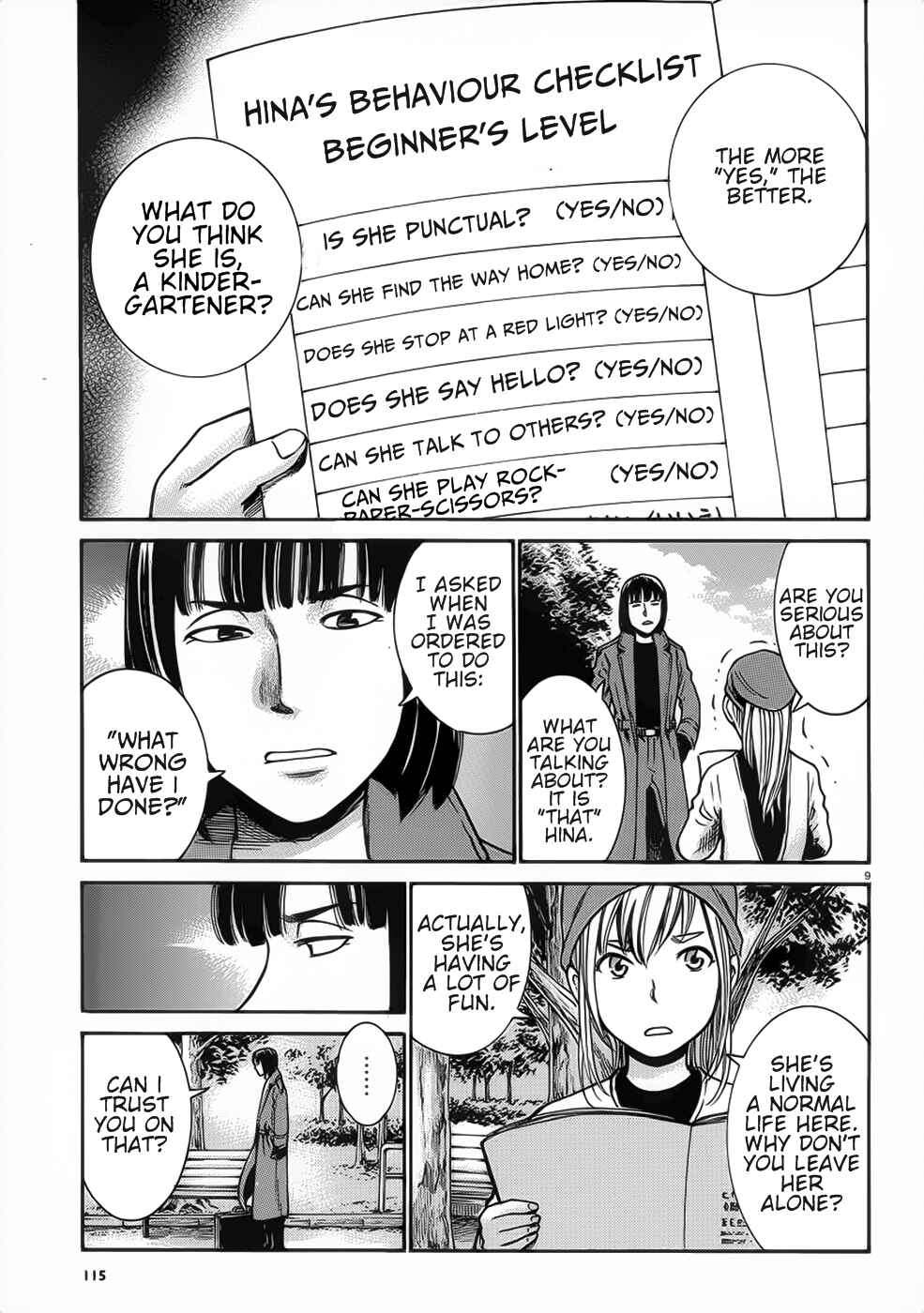 Hinamatsuri Chapter 28 page 8
