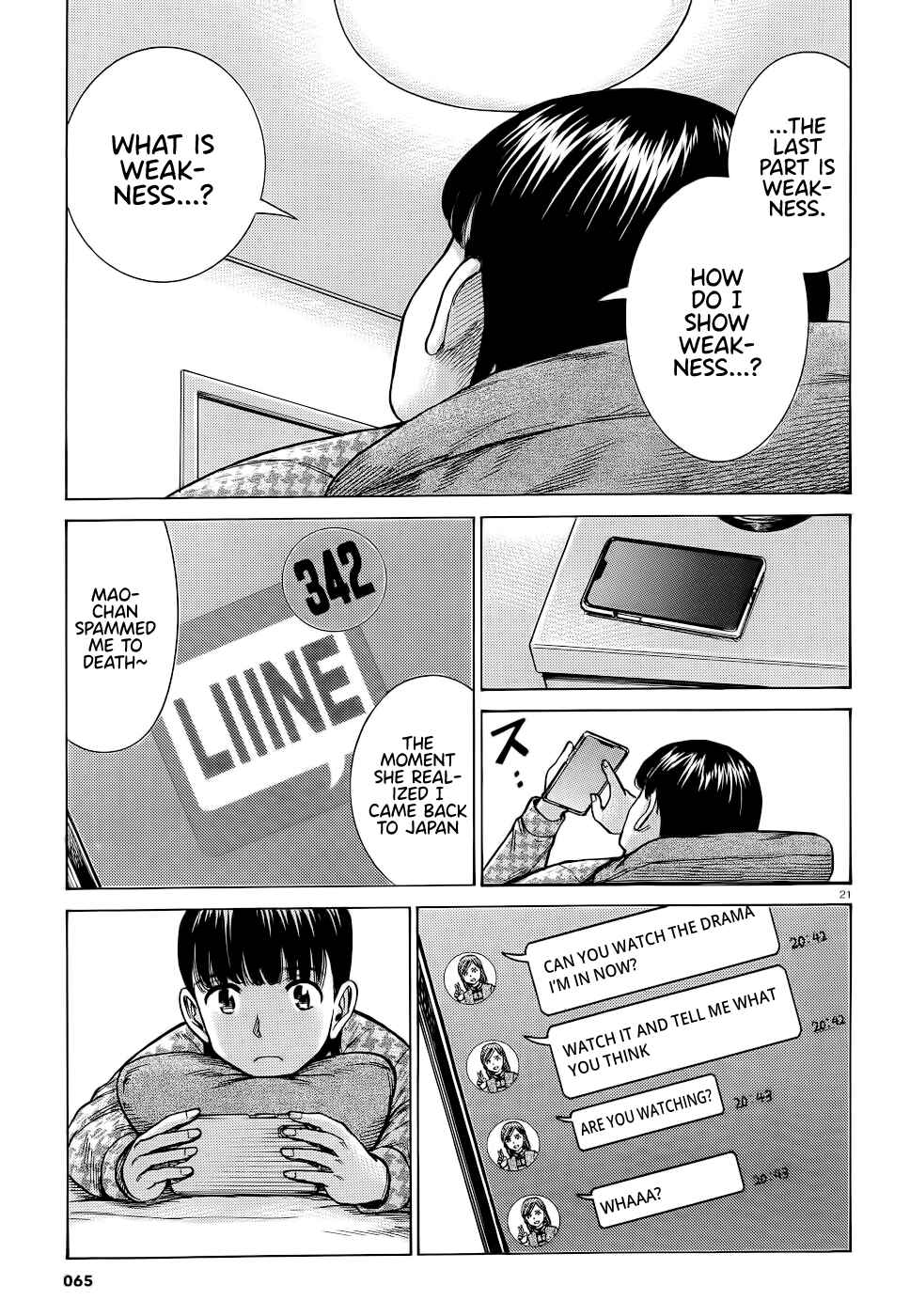 Hinamatsuri Chapter 93 page 20