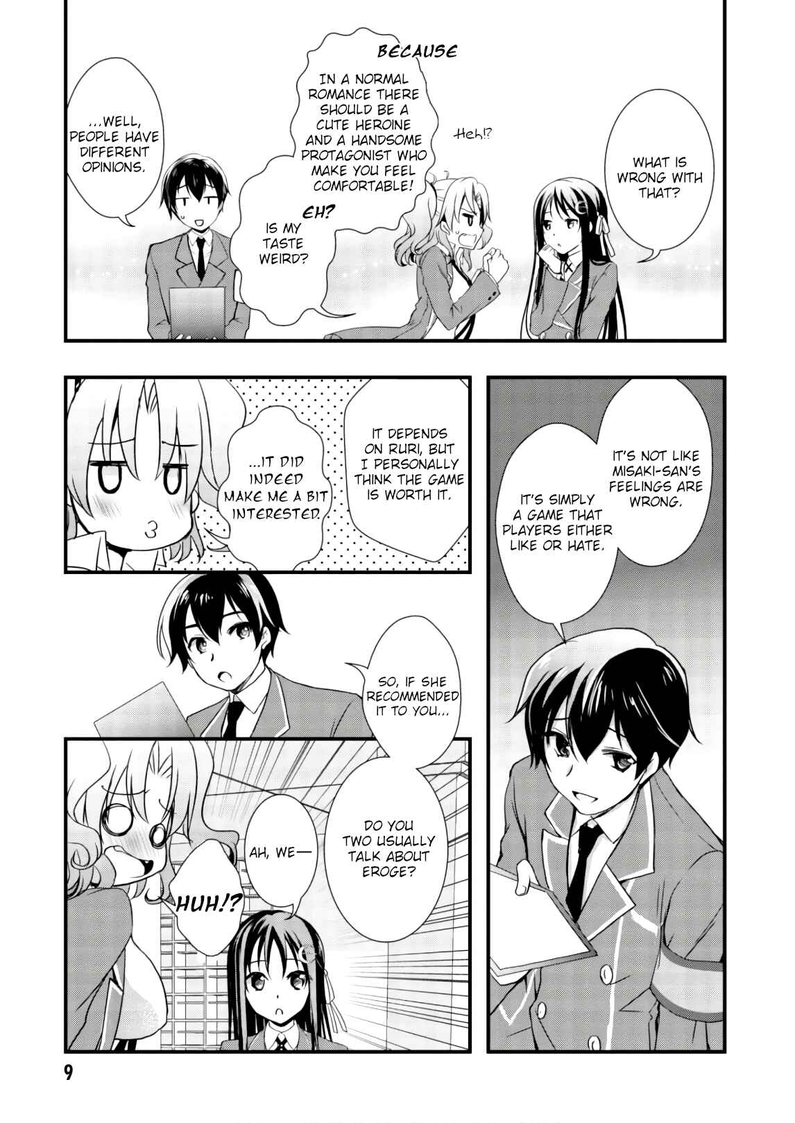 Hiota no Kanojo ga Ore no Motteru Eroge ni Kyoumi Shinshin Nanda ga…… Chapter 23 page 9