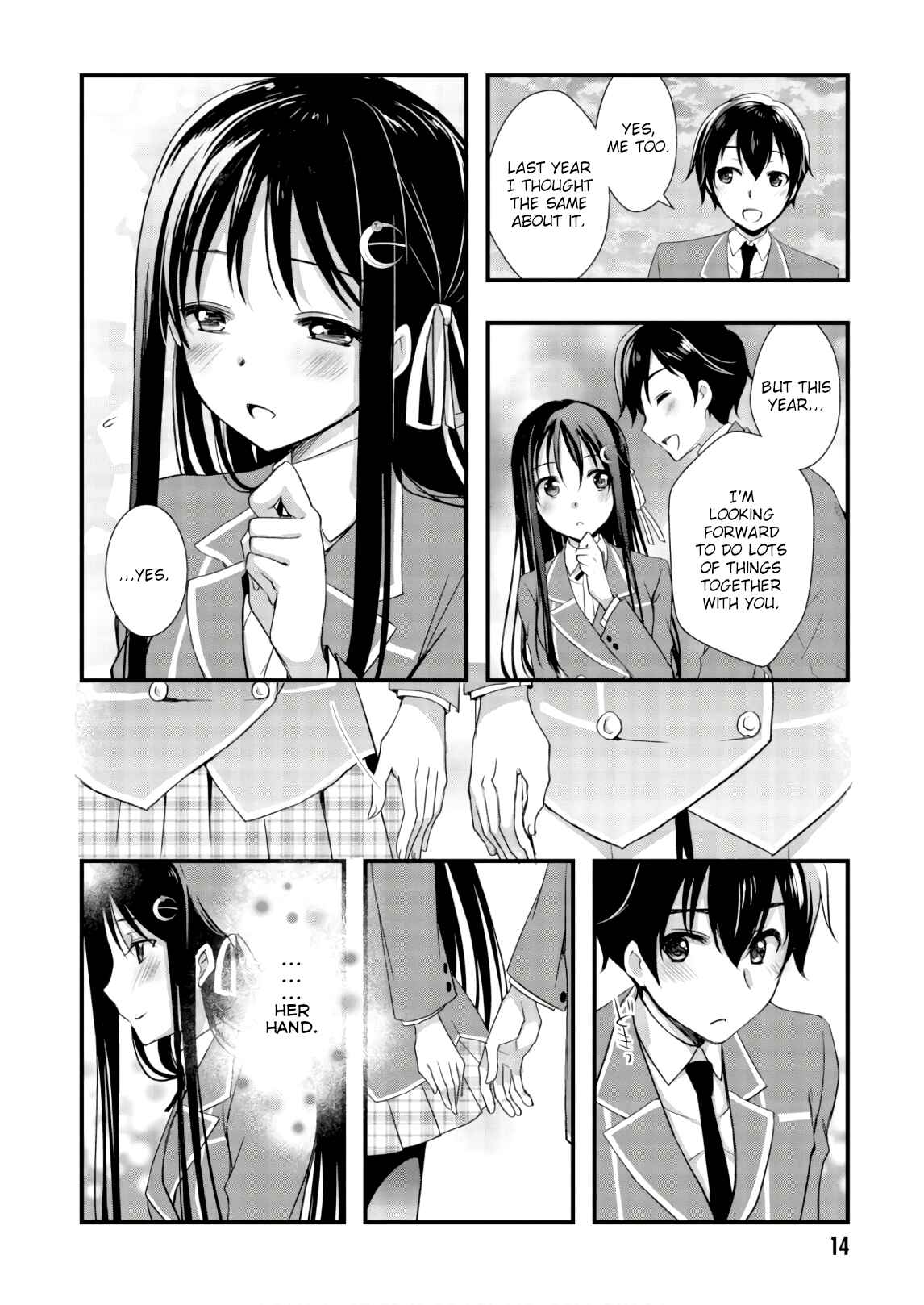 Hiota no Kanojo ga Ore no Motteru Eroge ni Kyoumi Shinshin Nanda ga…… Chapter 23 page 14