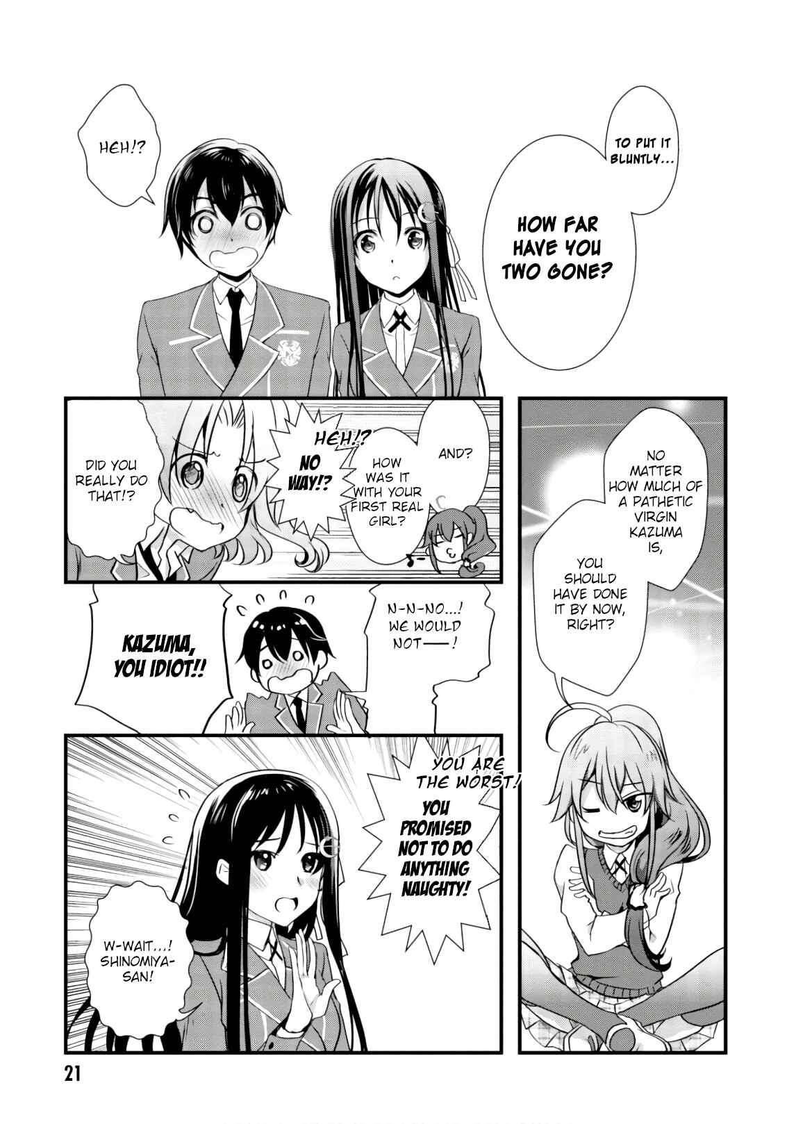 Hiota no Kanojo ga Ore no Motteru Eroge ni Kyoumi Shinshin Nanda ga…… Chapter 23 page 21