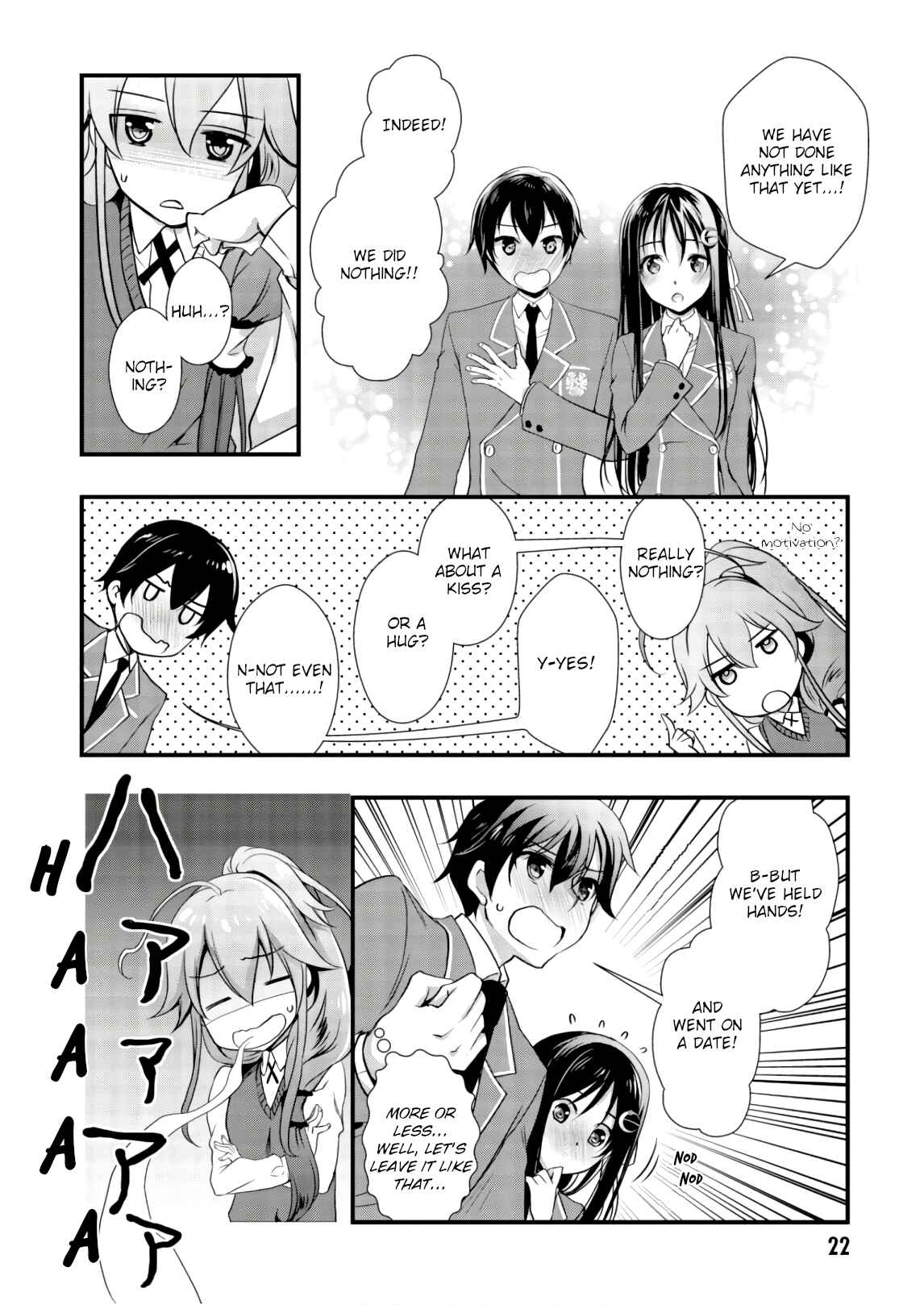 Hiota no Kanojo ga Ore no Motteru Eroge ni Kyoumi Shinshin Nanda ga…… Chapter 23 page 22