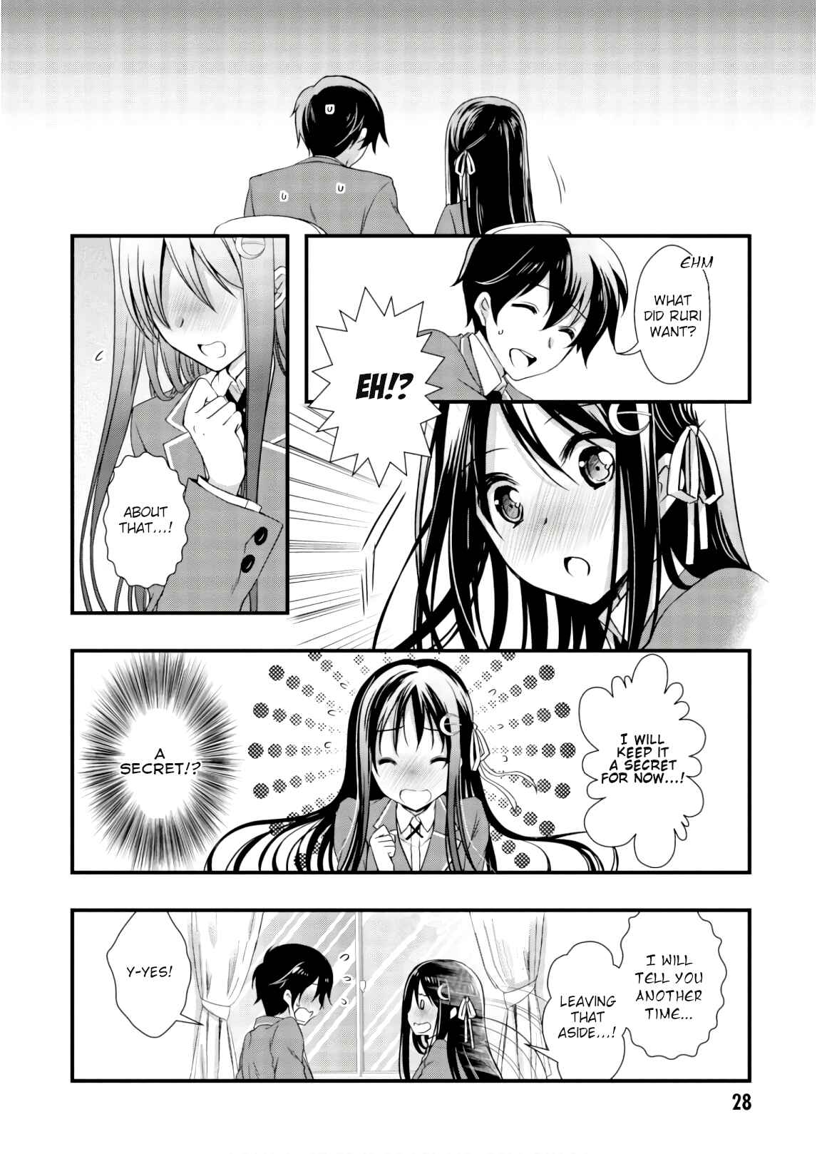 Hiota no Kanojo ga Ore no Motteru Eroge ni Kyoumi Shinshin Nanda ga…… Chapter 23 page 28