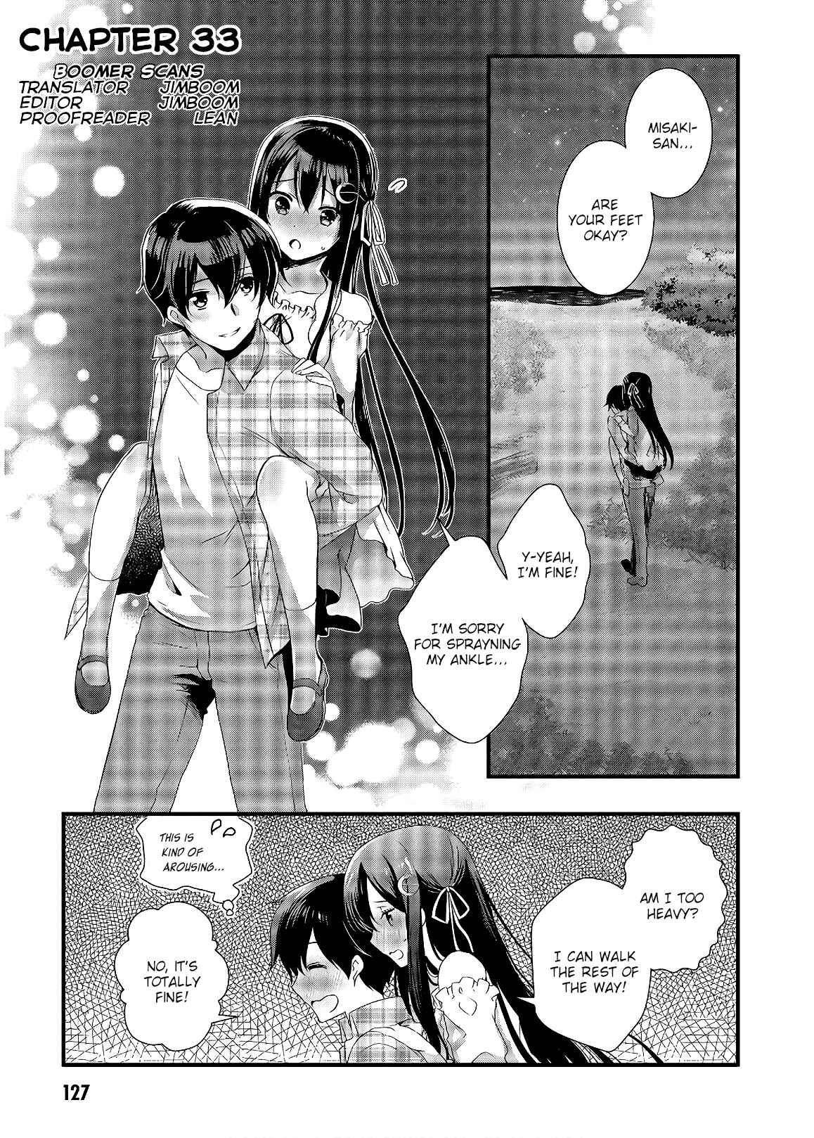 Hiota no Kanojo ga Ore no Motteru Eroge ni Kyoumi Shinshin Nanda ga…… Chapter 33 page 0