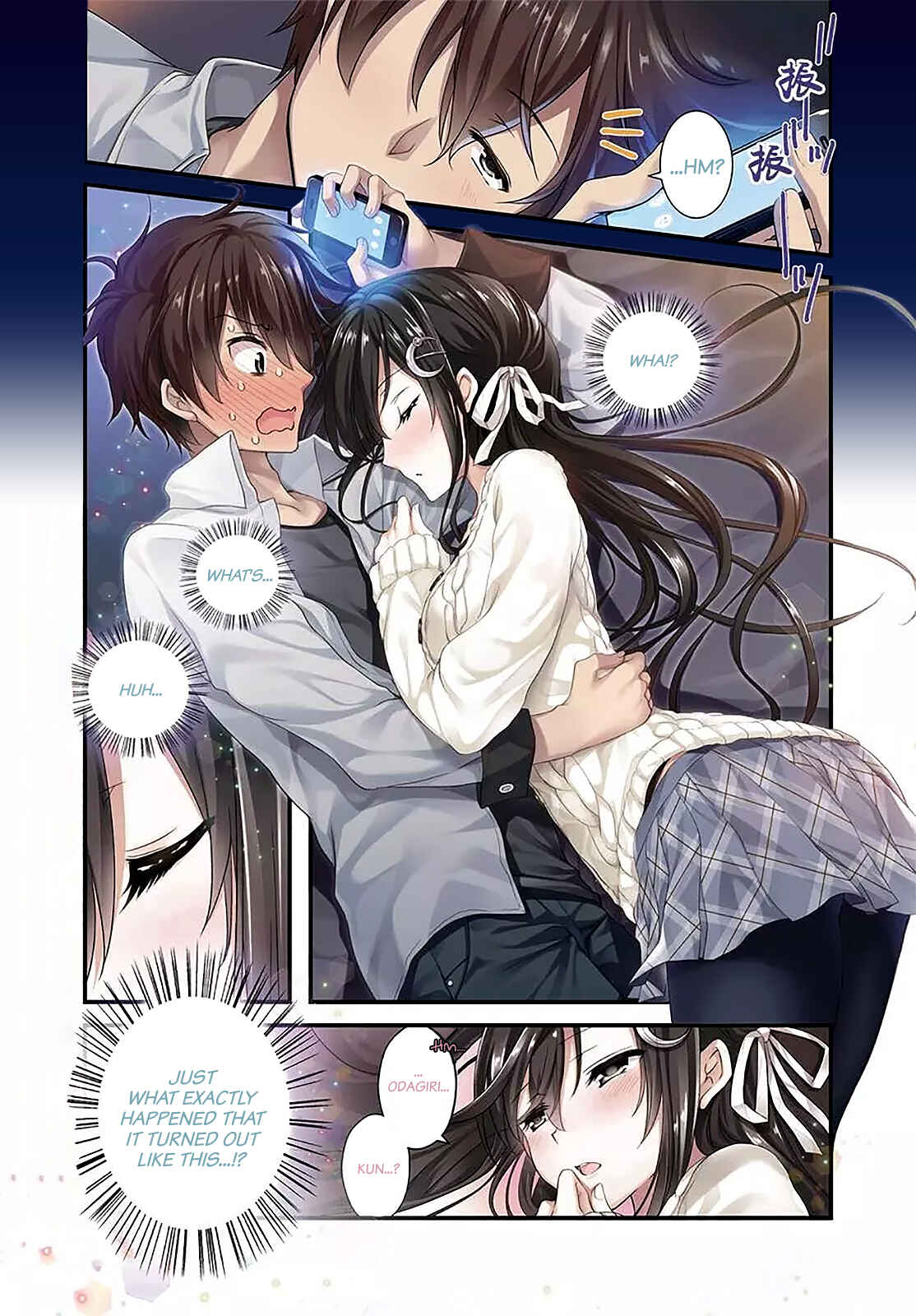 Hiota no Kanojo ga Ore no Motteru Eroge ni Kyoumi Shinshin Nanda ga…… Chapter 6 page 0