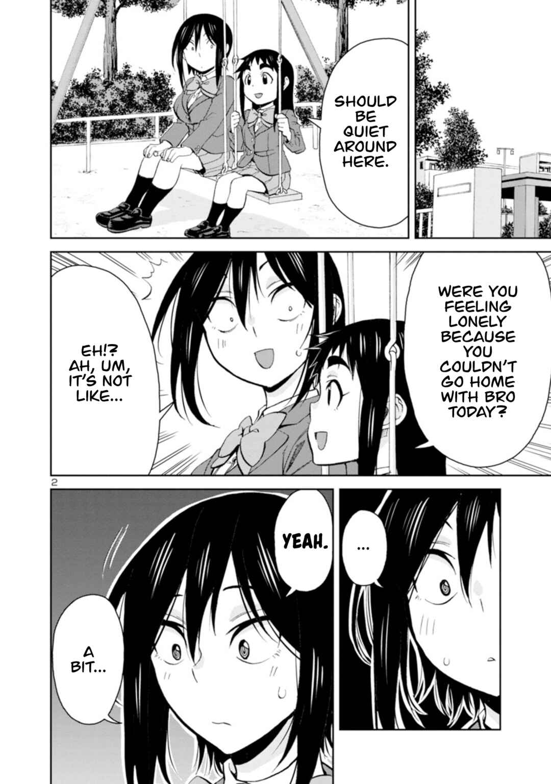 Hitomi-chan Is Shy With Strangers Chapter 93 page 2