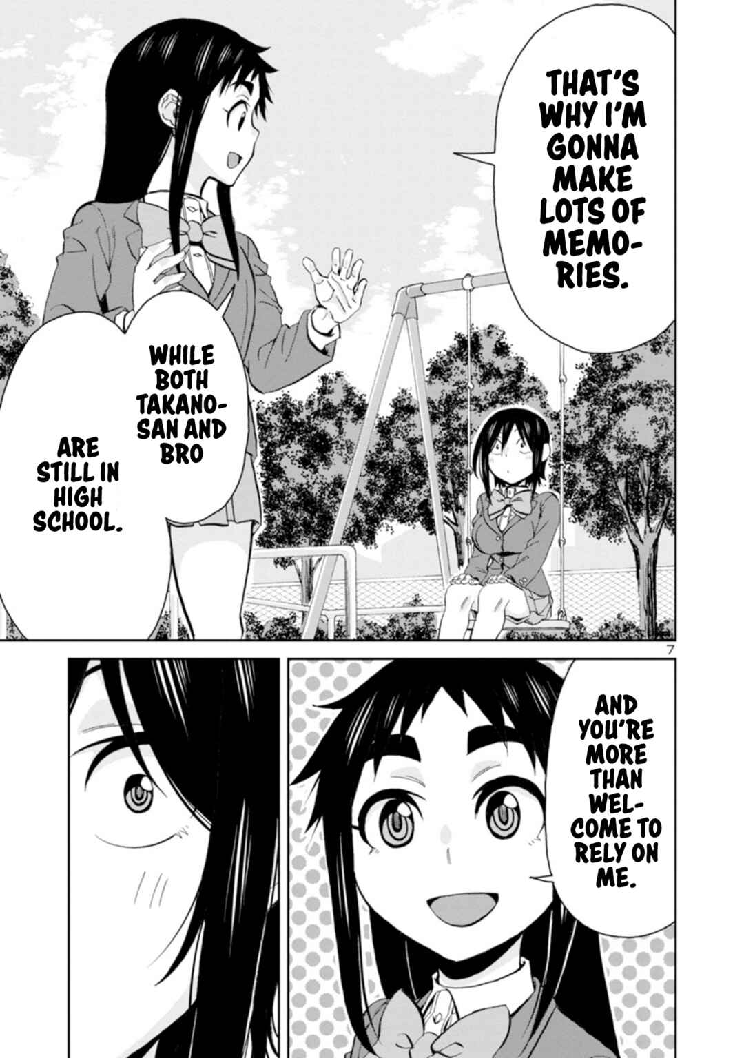 Hitomi-chan Is Shy With Strangers Chapter 93 page 7