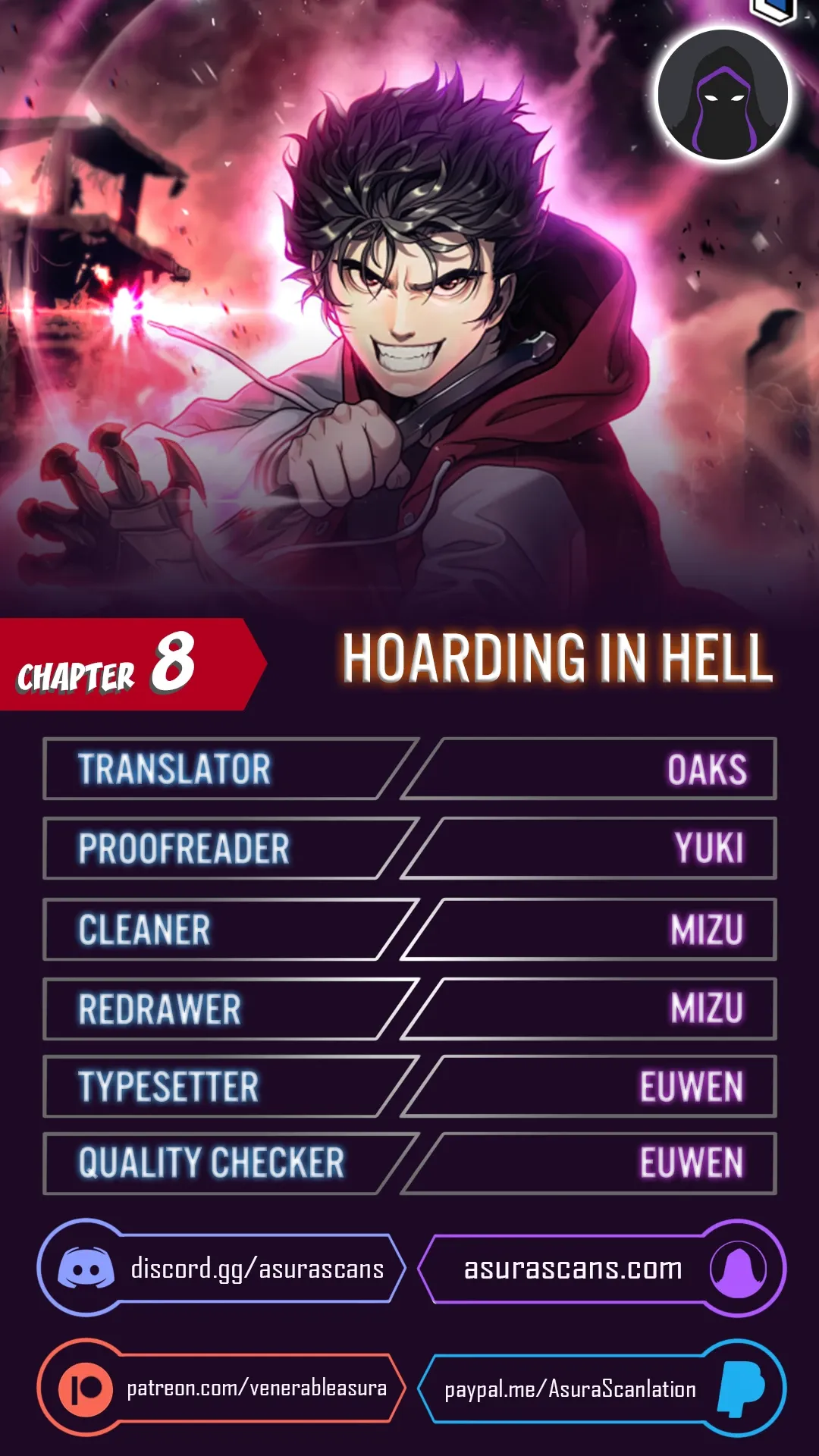 Hoarding in Hell Chapter 8 page 0