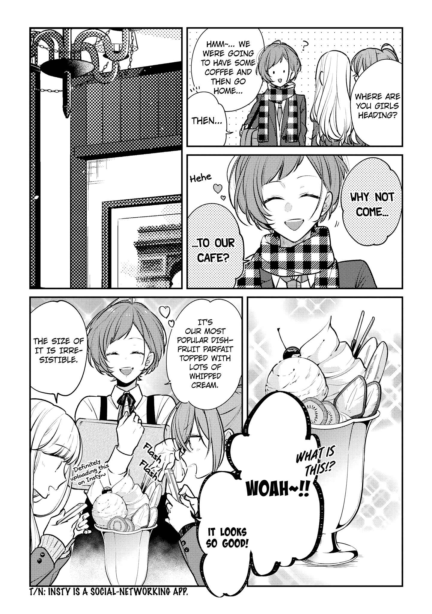 Hokago wa Kissaten De Chapter 14.5 page 12