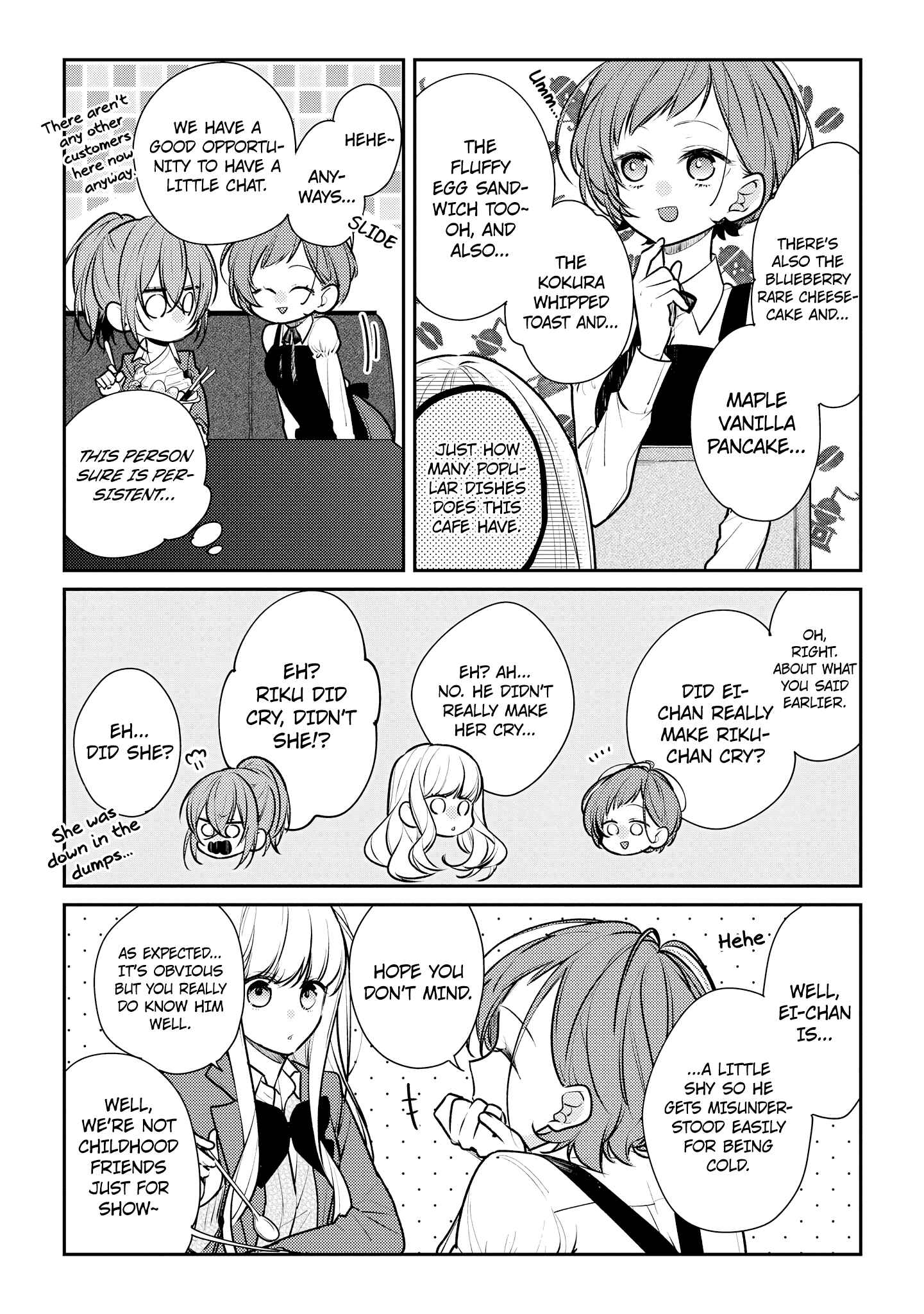 Hokago wa Kissaten De Chapter 14.5 page 13
