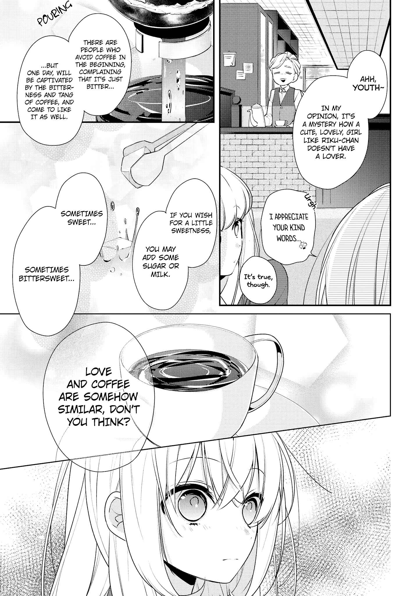 Hokago wa Kissaten De Chapter 17 page 4