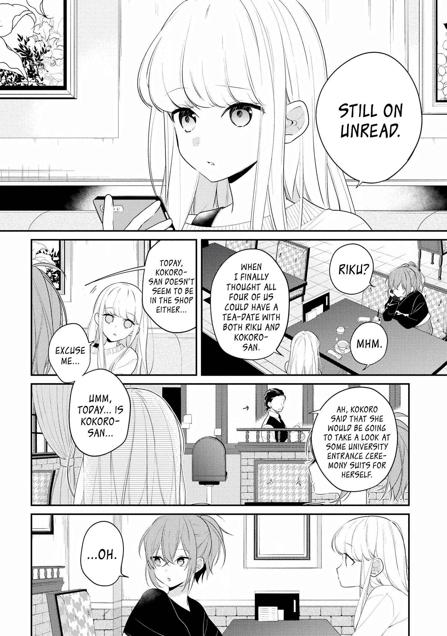 Hokago wa Kissaten De Chapter 23 page 4