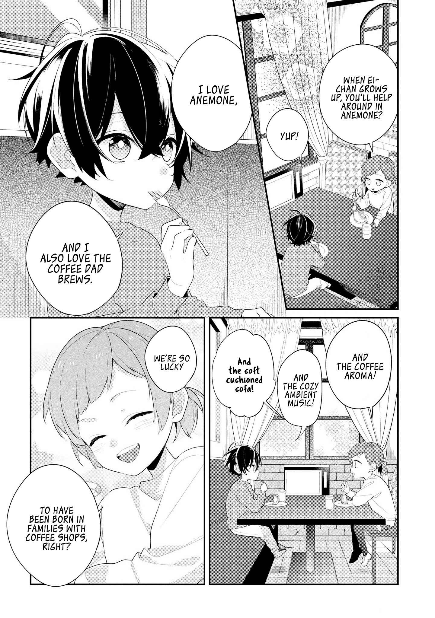 Hokago wa Kissaten De Chapter 28 page 3