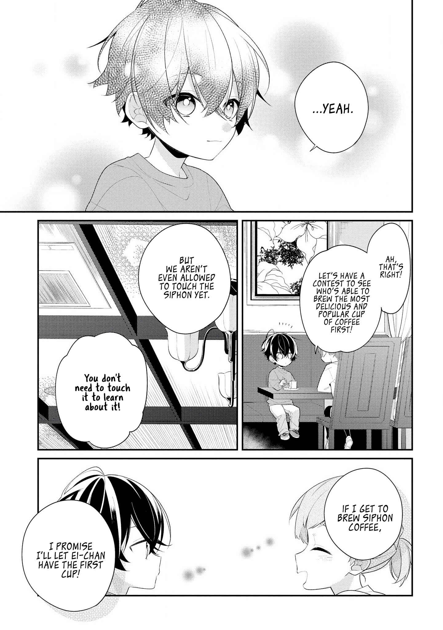 Hokago wa Kissaten De Chapter 28 page 4