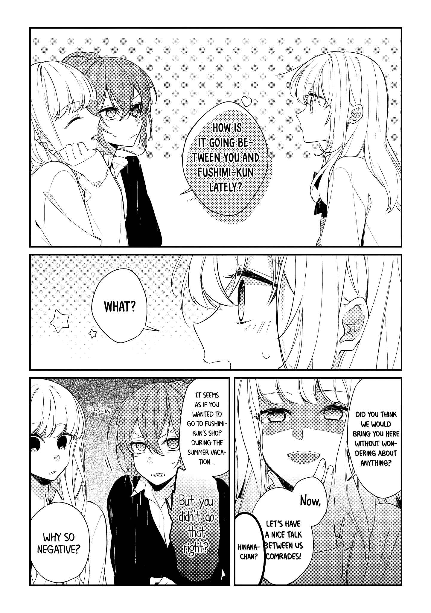 Hokago wa Kissaten De Chapter 7.5 page 8