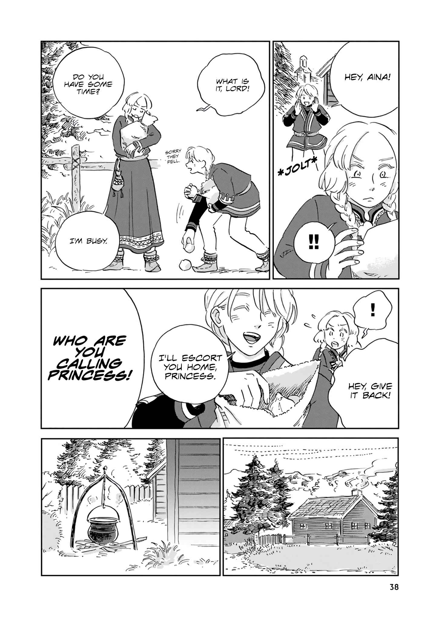 Hokuo Kizoku to Moukinzuma no Yukiguni Karigurashi Chapter 33 page 3
