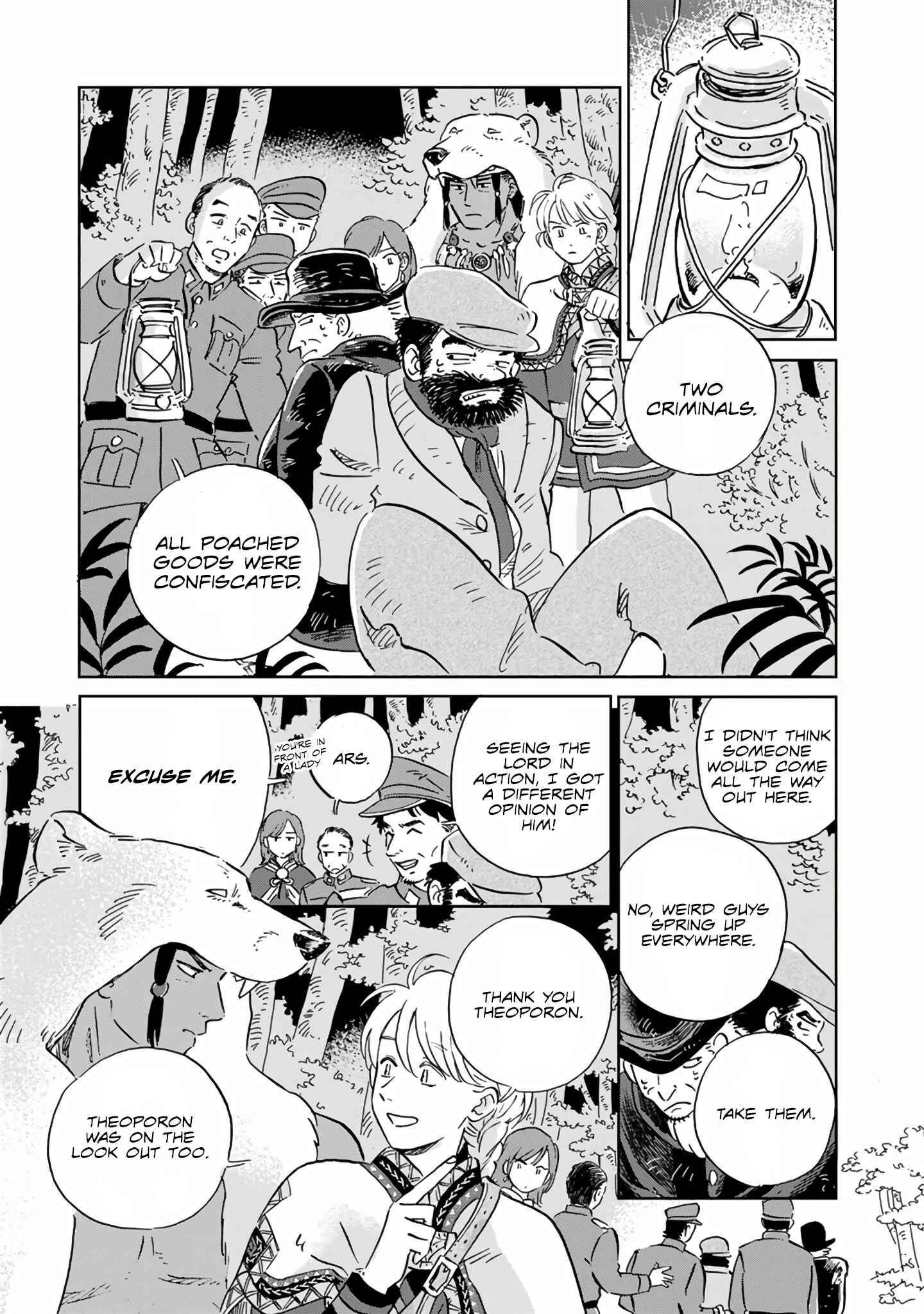 Hokuo Kizoku to Moukinzuma no Yukiguni Karigurashi Chapter 36 page 14