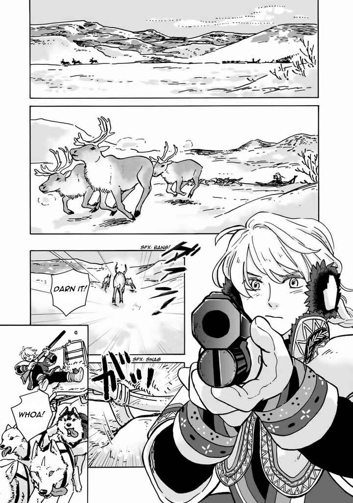 Hokuo Kizoku to Moukinzuma no Yukiguni Karigurashi Chapter 6 page 1