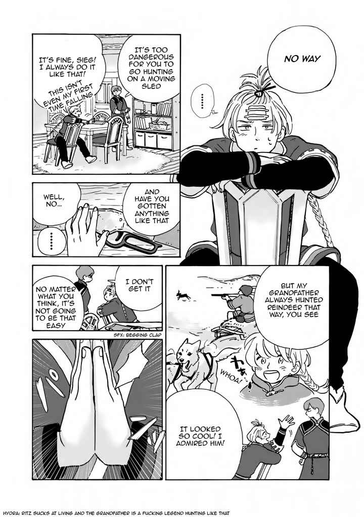 Hokuo Kizoku to Moukinzuma no Yukiguni Karigurashi Chapter 6 page 3