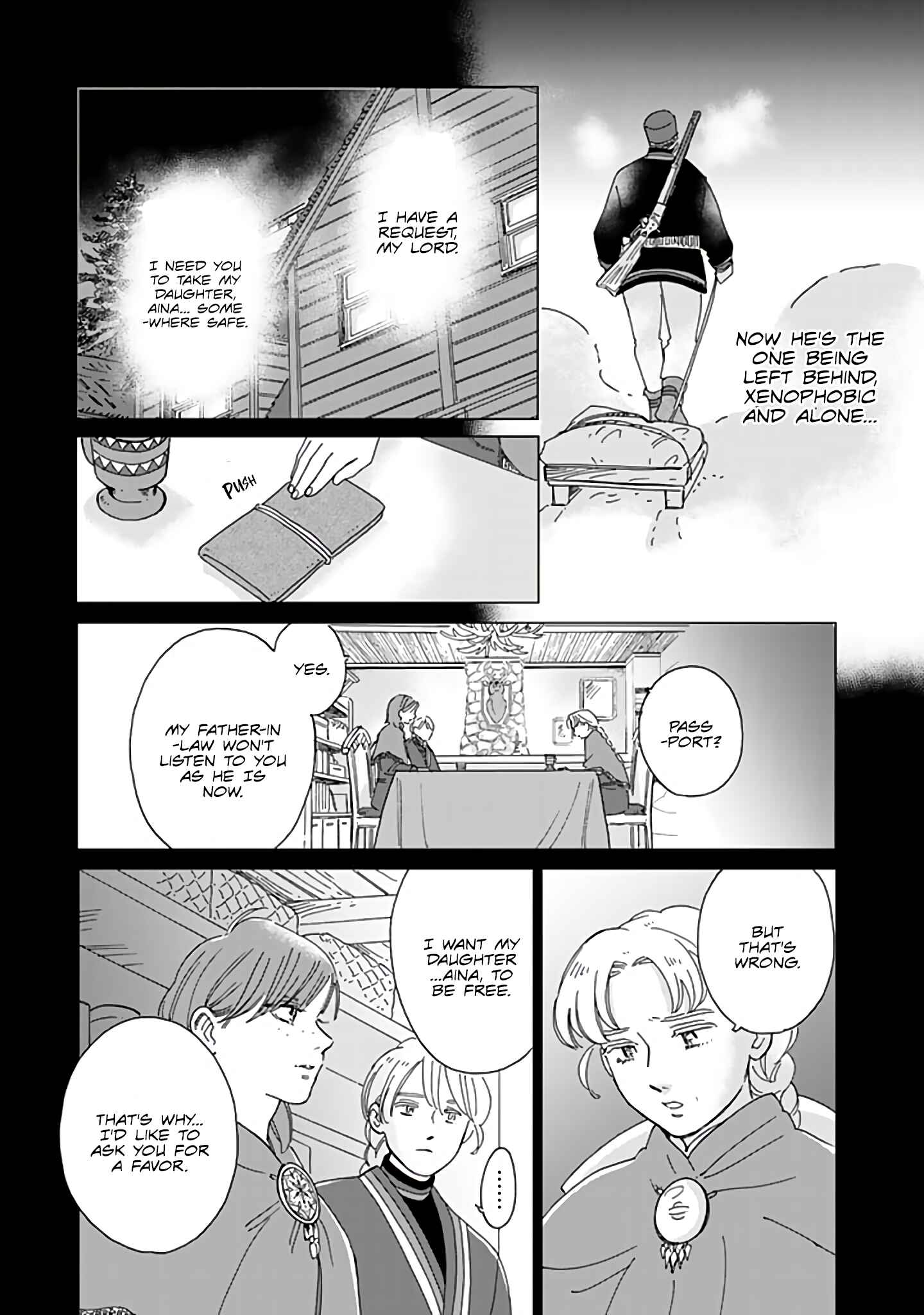 Hokuo Kizoku to Moukinzuma no Yukiguni Karigurashi Chapter 72 page 4