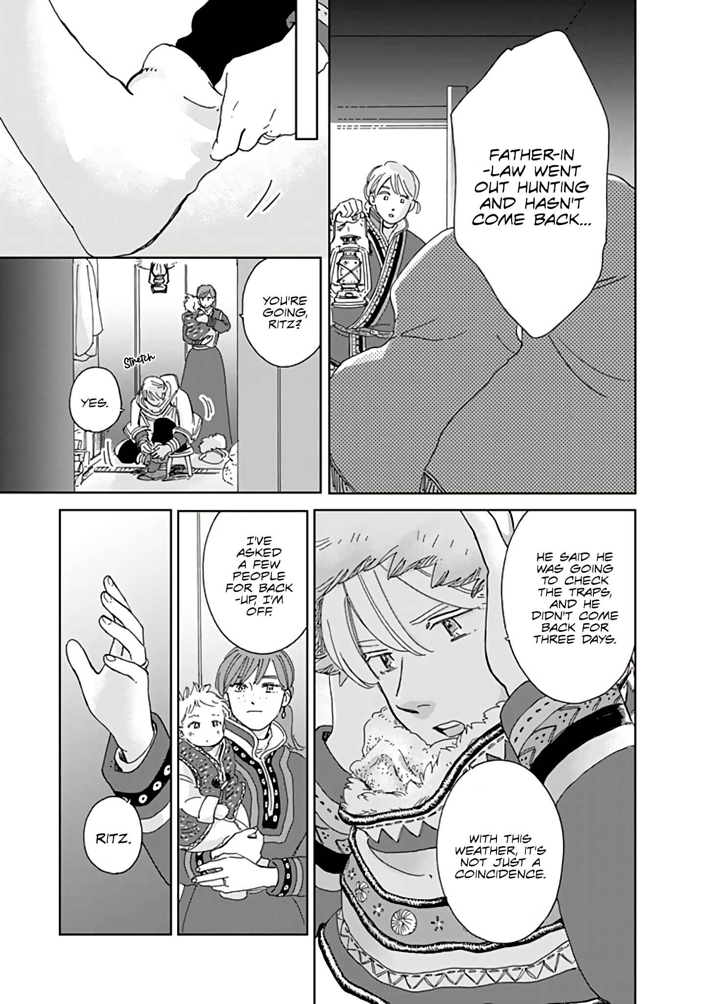 Hokuo Kizoku to Moukinzuma no Yukiguni Karigurashi Chapter 72 page 8