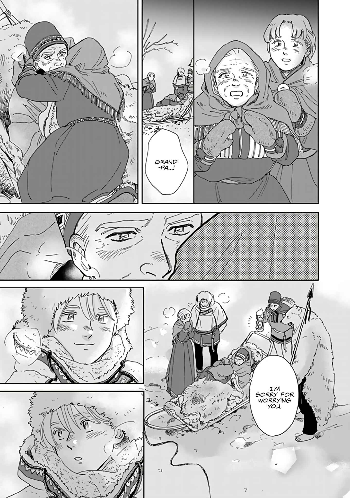Hokuo Kizoku to Moukinzuma no Yukiguni Karigurashi Chapter 73 page 16