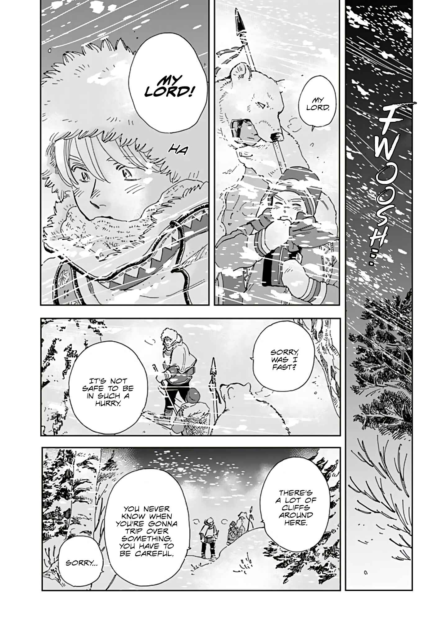 Hokuo Kizoku to Moukinzuma no Yukiguni Karigurashi Chapter 73 page 1