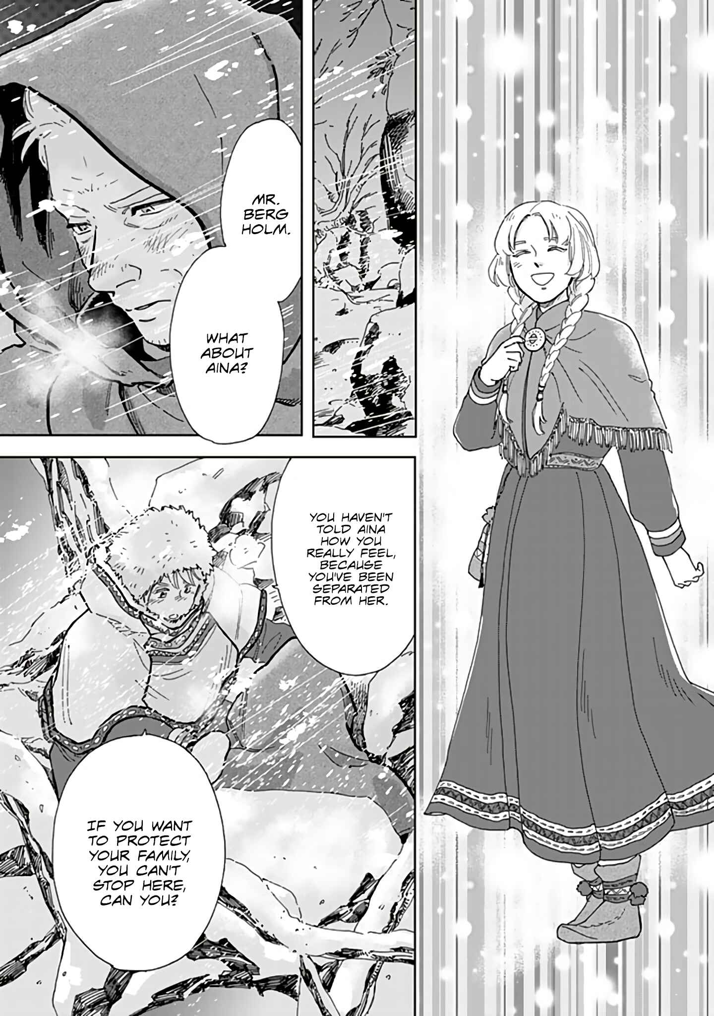 Hokuo Kizoku to Moukinzuma no Yukiguni Karigurashi Chapter 73 page 8