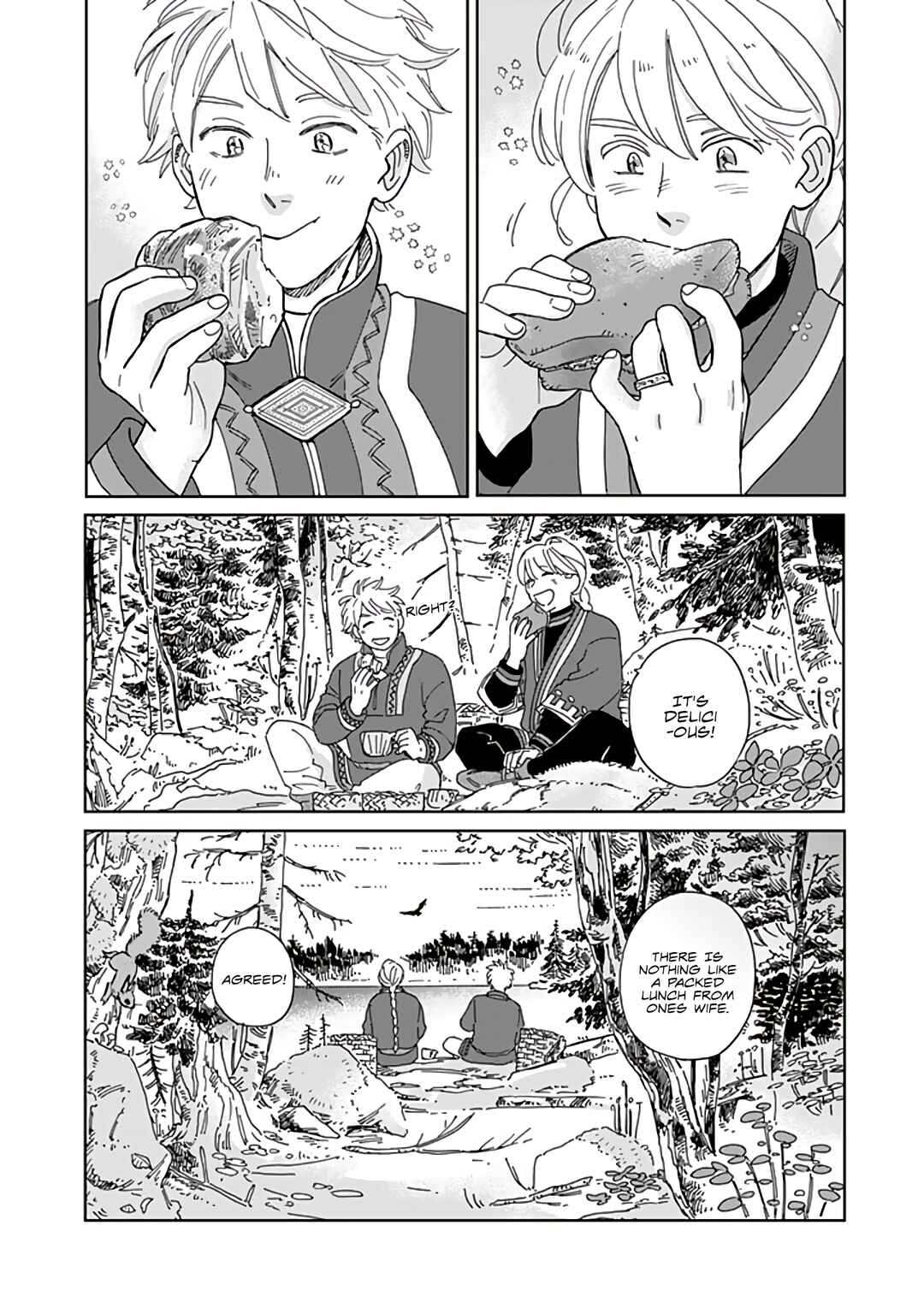 Hokuo Kizoku to Moukinzuma no Yukiguni Karigurashi Chapter 87 page 3