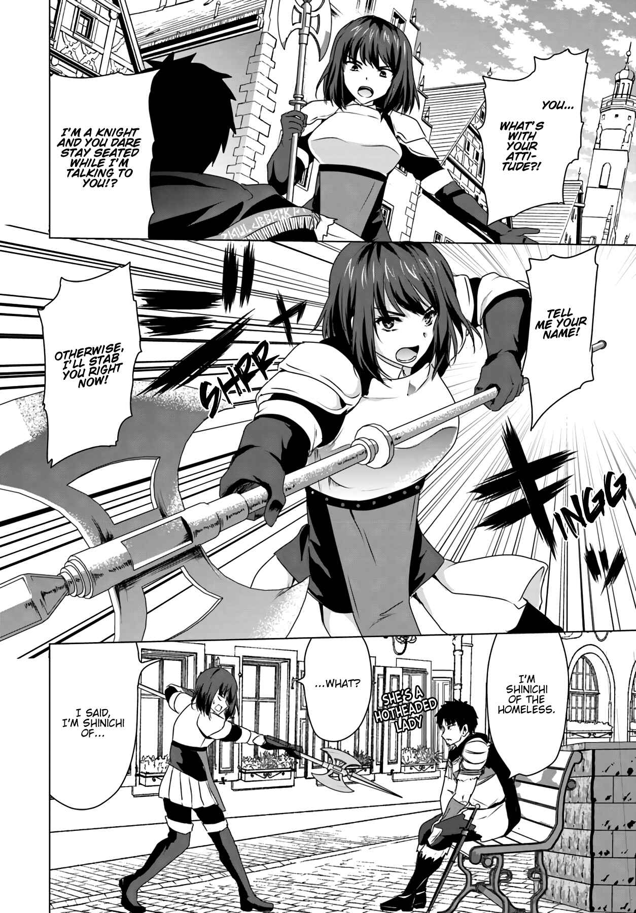 Homeless Tensei ~Isekai de Jiyuu Sugiru Jikyuu Jisoku Seikatsu~ Chapter 9.1 page 8