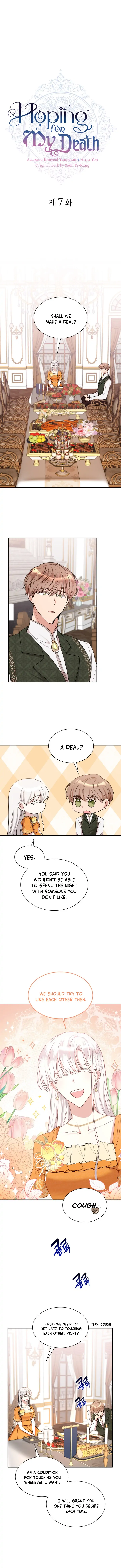 Hoping for My Death Chapter 7 page 0