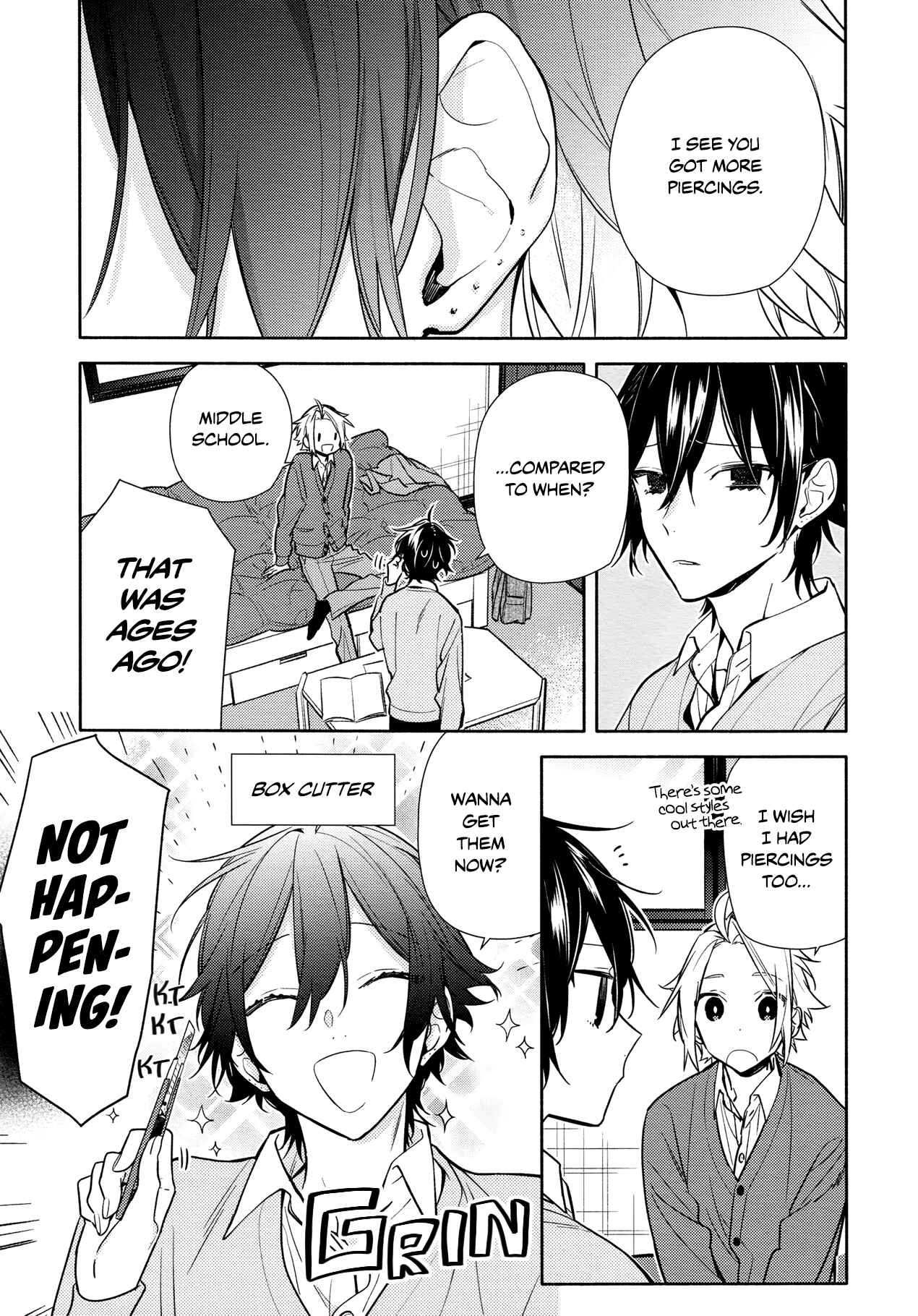 Horimiya Chapter 114 page 2