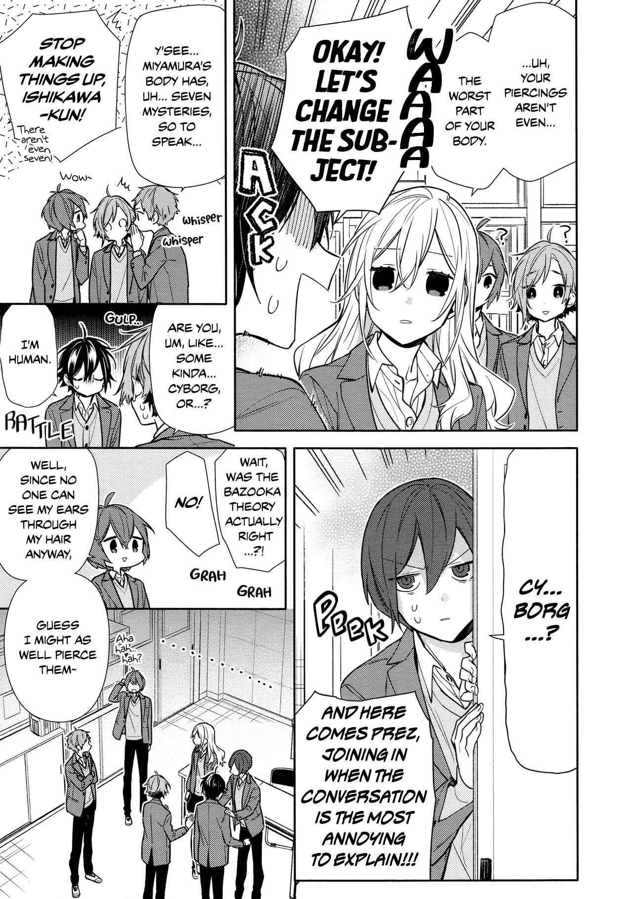 Horimiya Chapter 114 page 6