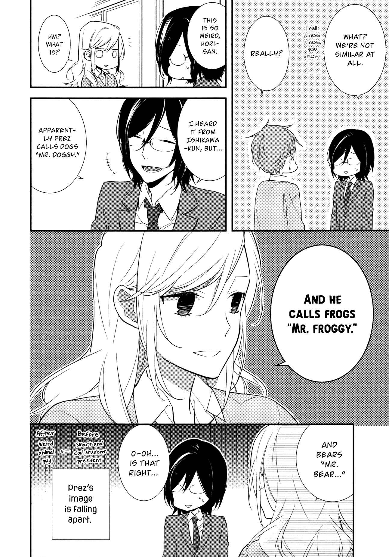 Horimiya Chapter 13.5 page 9