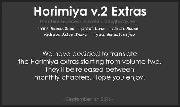 Horimiya Chapter 13.5 page 11