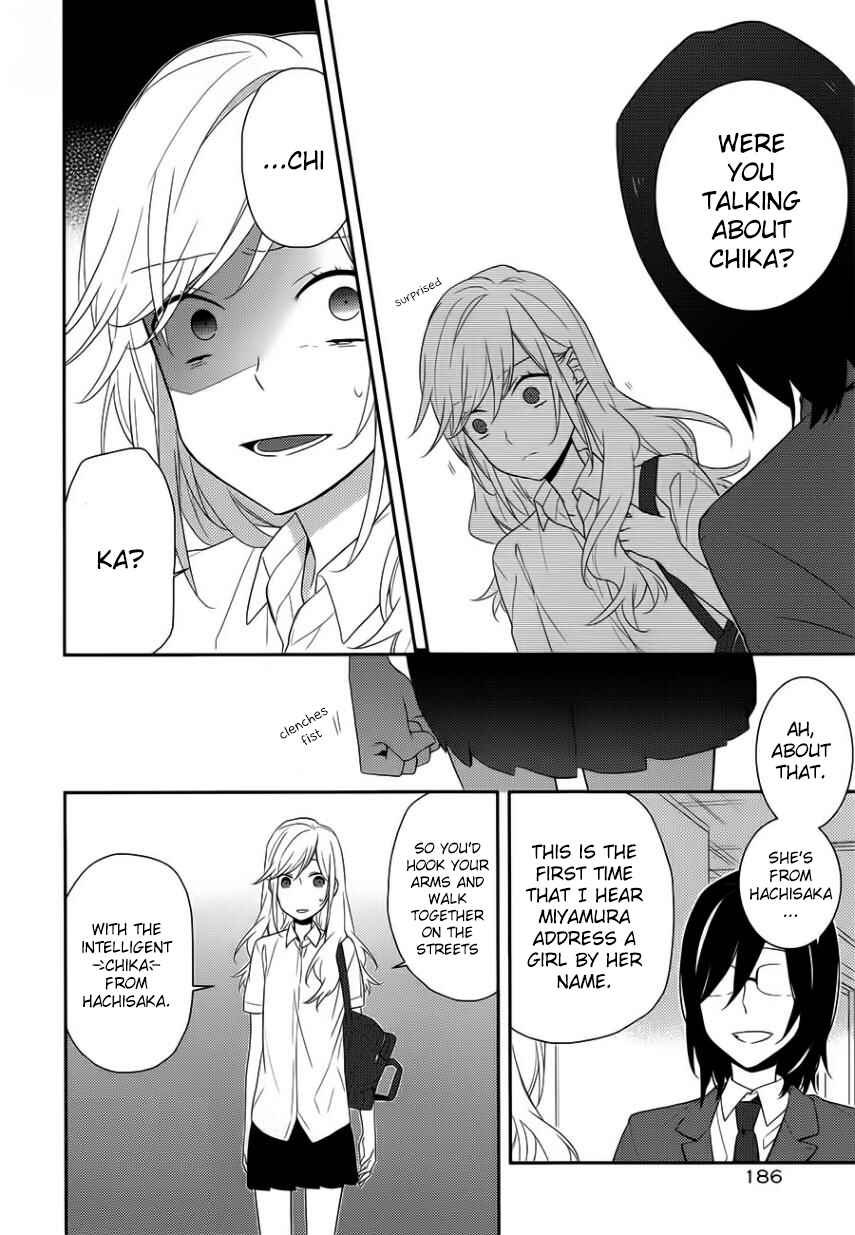 Horimiya Chapter 22 page 15