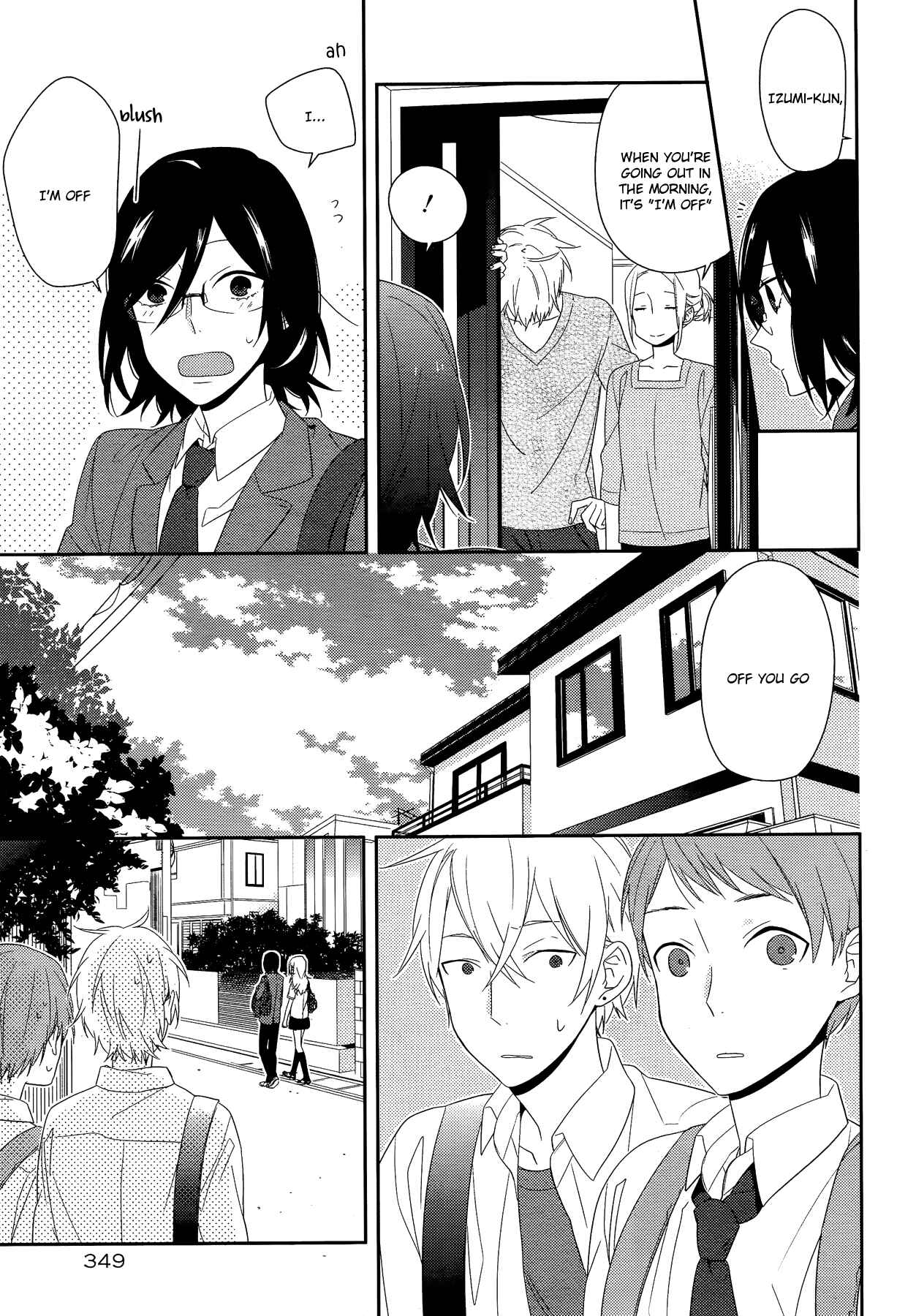 Horimiya Chapter 26 page 14